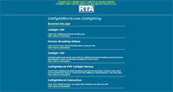 Desktop Screenshot of catfightworld.com